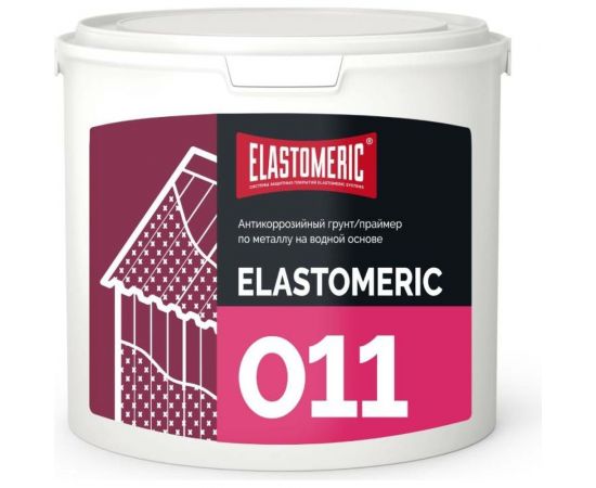 Антикоррозийная грунтовка по металлу Elastomeric Systems ELASTOMERIC 011 Rust 3 кг 11003 