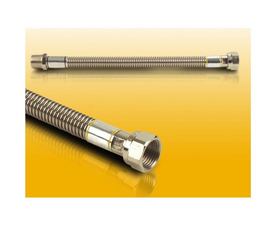 Сильфонная подводка для газа GM Cobra 3/4"", г/ш, 0.4м GM 402 