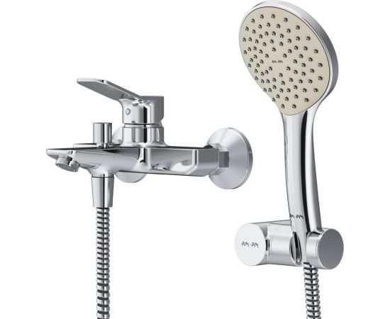 Смеситель для ванны и душа AM.PM X-Joy душевой набор, хром F85A15000 
