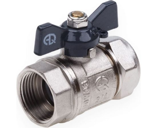 Шаровой кран для МП труб AQUALINK вн 1/2x20 B бабочка 1165 – изображение 5