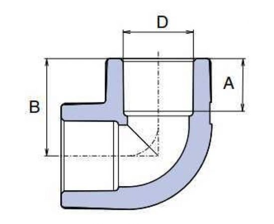 Колено WAVIN EKOPLASTIK 90 PP-R D25, EK SKO02590RCT – изображение 3
