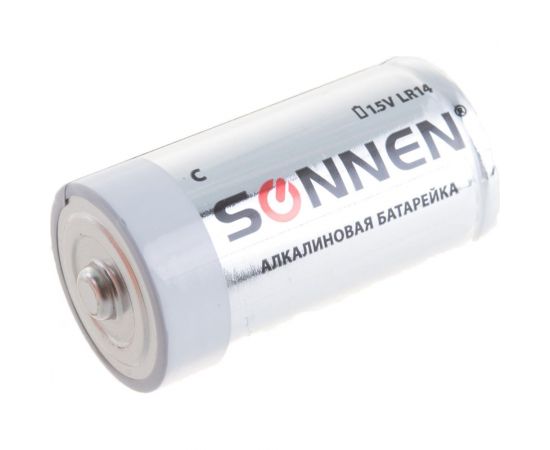 Батарейки SONNEN Alkaline, С LR14, 14А, 2 шт, в блистере, 451090 – изображение 3