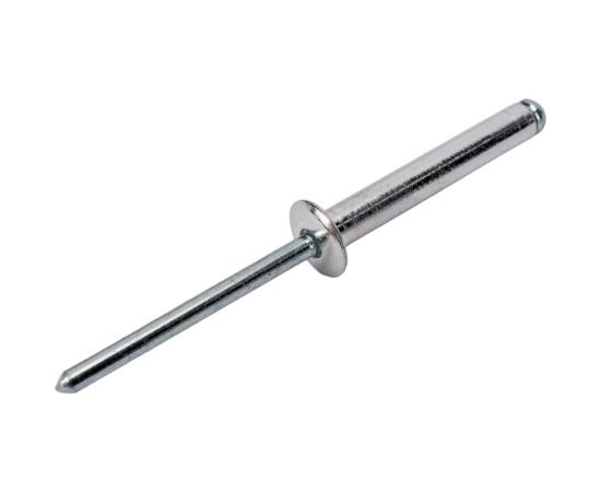 Вытяжная заклепка ZAMETAL 4x25 ал/сталь, DIN 7337, оц. Mg 3,5 уп. 500 шт. ZA518149 – изображение 4