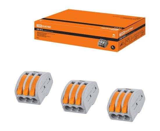 Соединительная клемма TDM ск-413 (2,5мм2) SQ0527-0002 – изображение 6