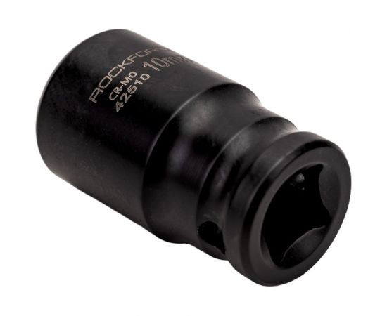 Головка торцевая ударная 6-гранная 10х35 мм, 1/4""DR Rockforce RF-42510 – изображение 6