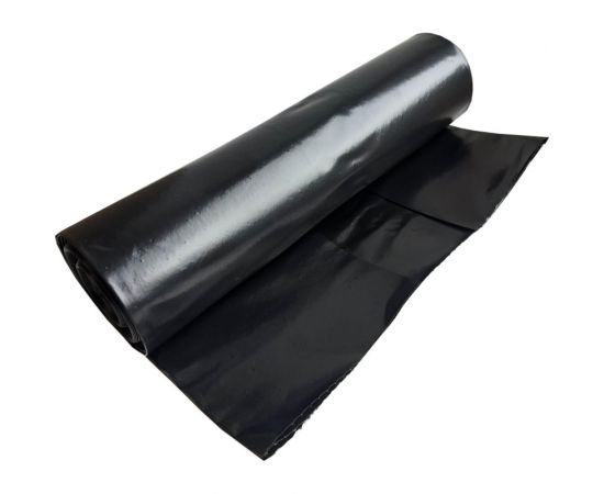 Мешки для мусора в рулоне (10 шт, 700х1100 мм, 120 л, 80 мкм, ПВД, черные) Luscan 1602431 – изображение 2