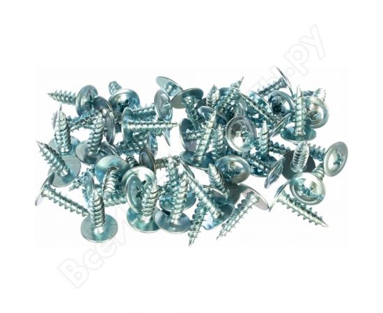 Саморез с прессшайбой КРЕП-КОМП острый 4,2х16, 100 шт. пшо16мф – изображение 2