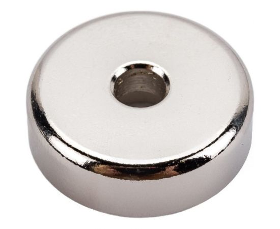 Магнитное крепление с отверстием Проф-магнит В25, 4 шт. PMYP-B-25 – изображение 5