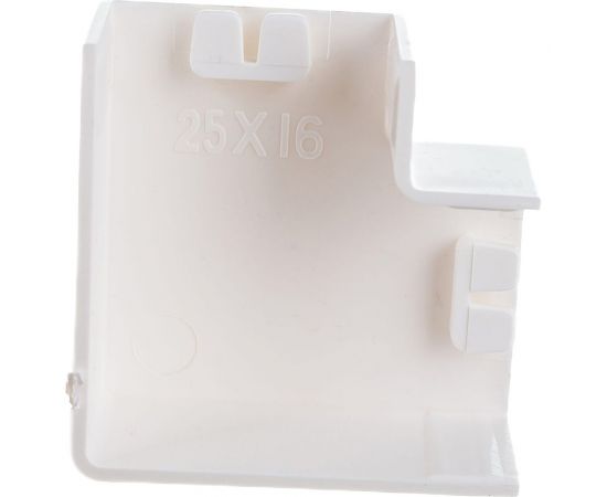 Поворот EKF 90 градусов Plast PROxima, белый, 4 шт abw-25-16x4 – изображение 3