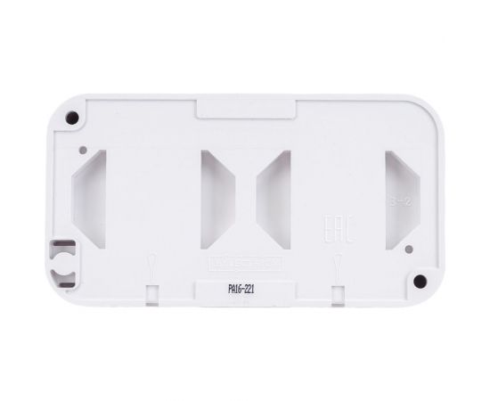 2-местная розетка Bylectrica ОУ IP44, серия Прочие изделия, белый, РА16-221 – изображение 3