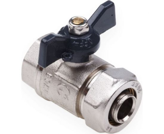 Шаровой кран для МП труб AQUALINK вн 1/2x20 B бабочка 1165 – изображение 3