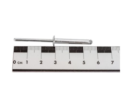 Вытяжная заклепка ZAMETAL 4x25 ал/сталь, DIN 7337, оц. Mg 3,5 уп. 500 шт. ZA518149 – изображение 2