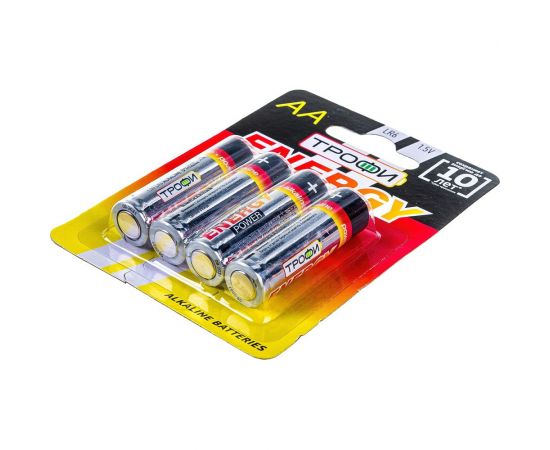 Батарейки Трофи LR6-4BL C0034657 – изображение 4