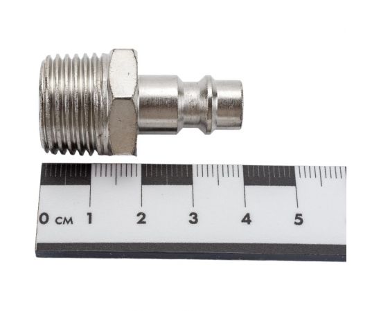Соединение разъемное быстросъемное папа х G1/2M, сталь ECO AS-M/MT12 – изображение 2