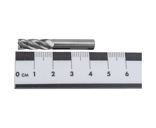 Фреза концевая цельная цх тс 6x16x40 мм, 4-п, Т5К10, 2220-0199, ГОСТ 18372-73 ИНСТУЛС 00001276667 – изображение 2