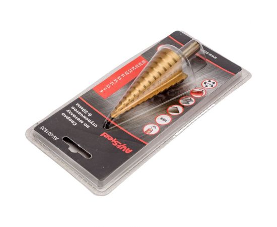 Сверло по металлу ступенчатое 6-30 мм AV Steel AV-801630 – изображение 5