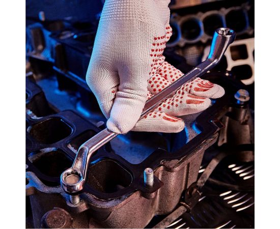 Гаечный накидной коленчатый ключ REXANT 12х13 мм 12-5856-2 – изображение 3