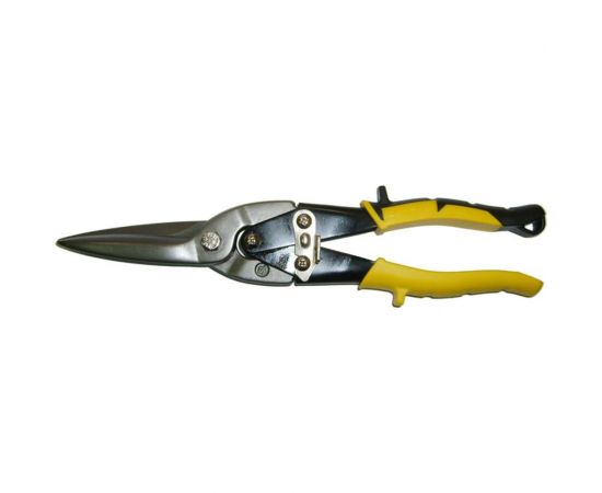 Ножницы по металлу SKRAB пряморежущие 300мм CrV желтые 24041 