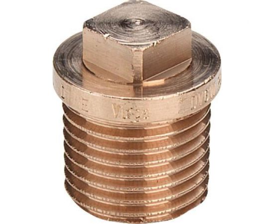 Заглушка Viega 3/4"" НР, бронза 320089 