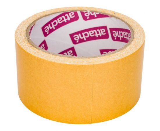 Двухсторонняя клейкая лента на тканевой основе Attache 50 мм х 10 м 131099 