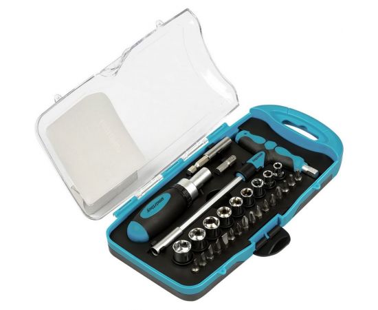 Отвертки с набором бит Smartbuy 29 предметов, CR-V SBT-SCBS-29P1 