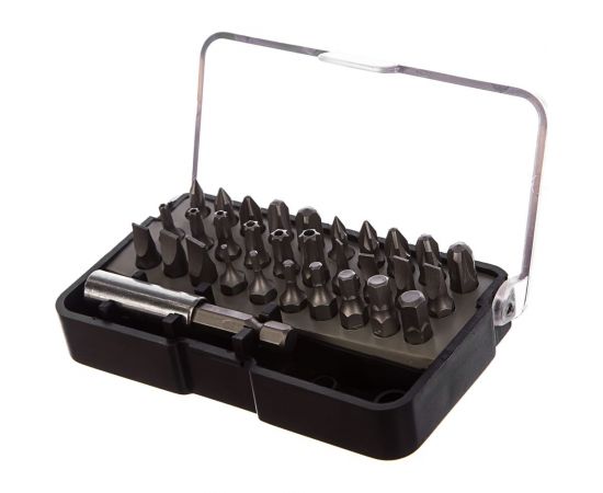 Набор бит с адаптером AV Steel 31 предмет AV-071031 