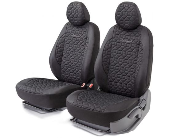Получехлы на передние сиденья AUTOPROFI SOFT SFT-0405 BK/BK 