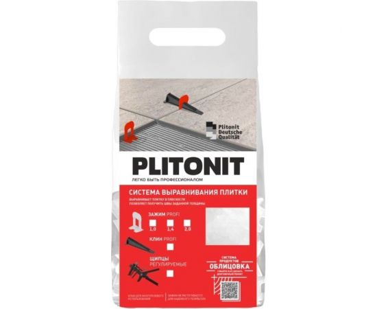 Зажим SVP-PROFI 1.4 мм, 100 шт PLITONIT 21830 