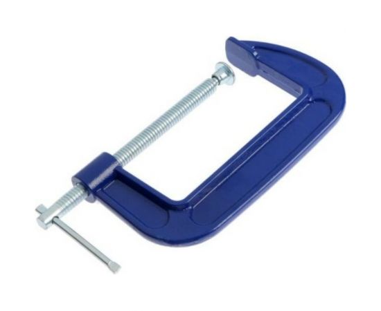 Струбцина ТУНДРА G-образная высокопрочный чугун, усиленная, 8"", 200 мм 4774269 