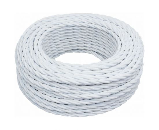 Провод Bironi 3x1,5 белый (матовый) 10м B1-434-71-10 