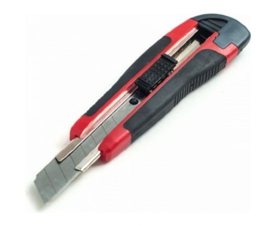 Канцелярский нож под сменные лезвия в блистере СЕРВИС КЛЮЧ 73110 