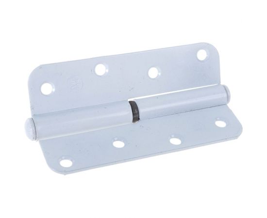 Накладная петля Россия ПН-110 стальная цвет белый правая 110 мм 37651-110R 