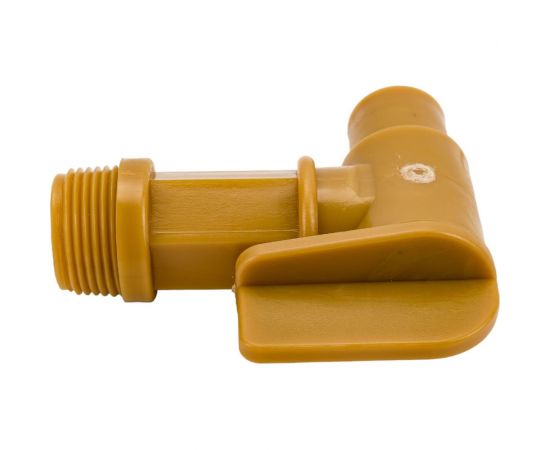 Кран для ведра/бочки 3/4-дюймовый, полипропиленовый SIPL JT0902 – изображение 2
