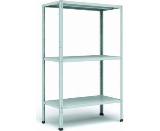 Стеллаж ООО ФУРАМА СТФЛ 1500х1000х500 мм, 3 полки, серый СТФЛ151050-3 – изображение 2