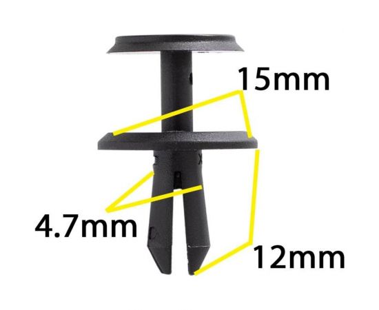 Автокрепеж для VAG 10 шт N10700901 КрепАвто 1820 – изображение 5