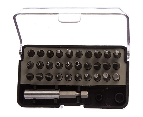 Набор бит с адаптером AV Steel 31 предмет AV-071031 – изображение 2