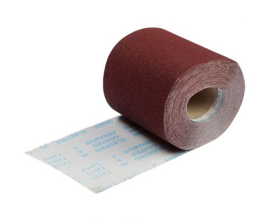 Шкурка на тканевой основе водостойкая шлифовальная в минирулонах (200 мм; 20 м; Р40) ТУНДРА 4050182 – изображение 2