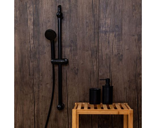 Полимерный душевой гарнитур, черный OneLife OL11b – изображение 6