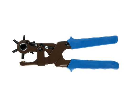 Просекатель дырокол для кожи и картона ТУНДРА усиленный, 2-2.5-3-3.5-4-4.5 мм, 235 мм 7085381 – изображение 4