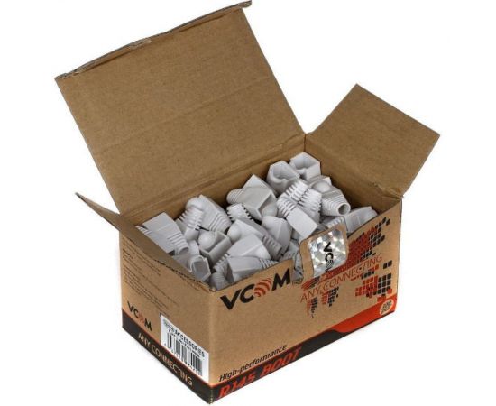 Колпачок для вилки VCOM VNA2204-W RJ-45, белый, пластиковый, 100шт VNA2204-W-1/100 – изображение 2