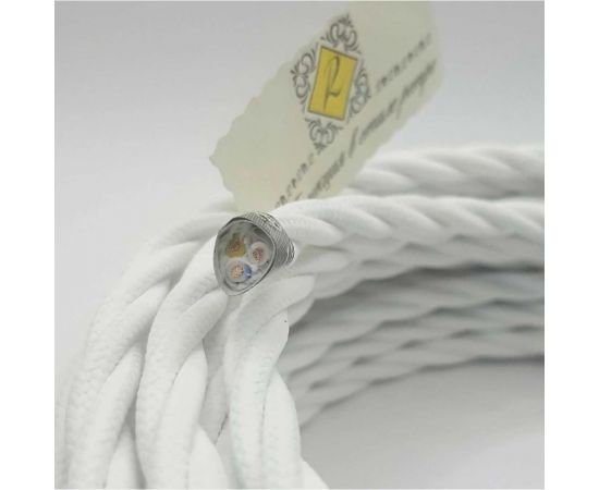 Провод Bironi 3x1,5 белый (матовый) 10м B1-434-71-10 – изображение 2