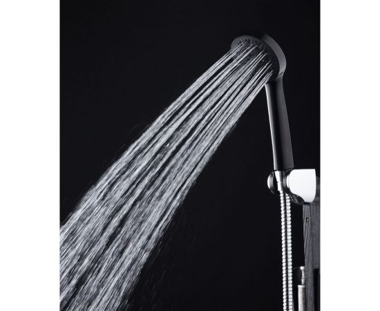 Полимерный душевой гарнитур, черный OneLife OL11b – изображение 2