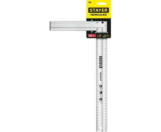 Жесткий столярный угольник STAYER Hercules 400 мм 3432-40 – изображение 5