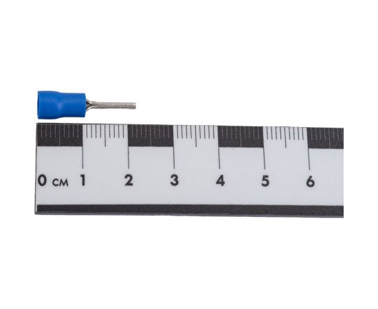 Штыревой круглый наконечник TDM НкИш 1,5-2,5, синий, 100 штук SQ0545-0002 – изображение 2