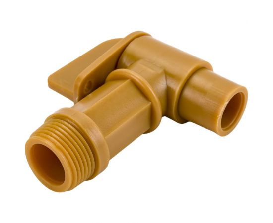 Кран для ведра/бочки 3/4-дюймовый, полипропиленовый SIPL JT0902 – изображение 4