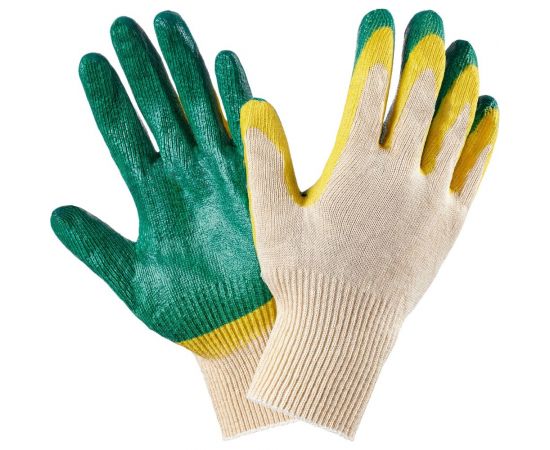 Перчатки Фабрика Перчаток 2й латекс, зелёный, 10 пар ПЕР-ОБЛ2-ЗЛ-СВС/200/10 