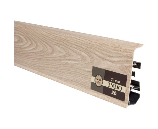Плинтус Arbiton Indo 20 Дуб Бургос, 2500x70x26 мм 65179 
