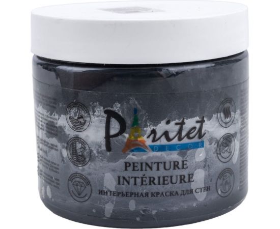 Интерьерная краска Paritet 250 мл черный бархат PDRMC-30s 
