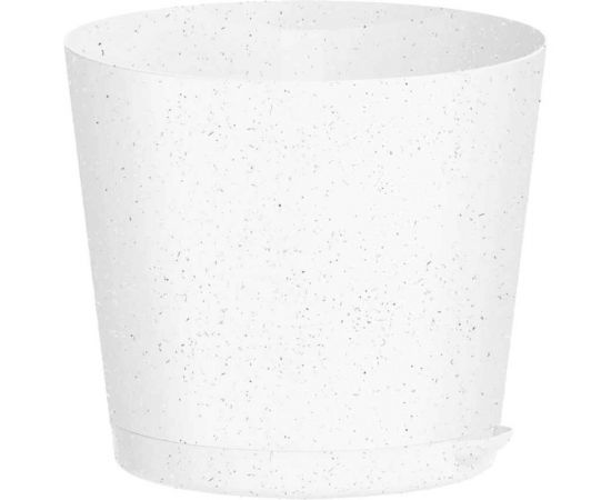 Горшок для цветов Idiland Oregano D 200 мм, 4 л, с прикорневым поливом, мраморный 221602633/01 