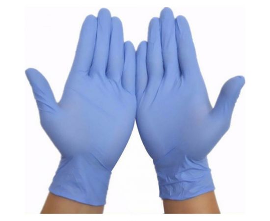 Нитриловые перчатки EcoLat сиреневые, 10 шт./уп., размер XL 73037/XL 